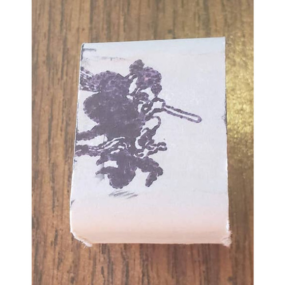 Lot of 10 Small Animals and Figures Wood Mounted Rubber Stamps Santa Turkey Dino - Picture 13 of 16